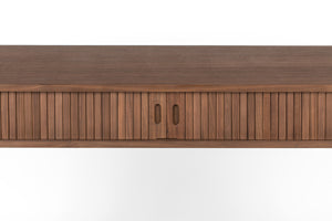 Zuiver Barbier consoletafel Walnoot