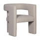 WOOOD Tiwa fauteuil bouclé Beige