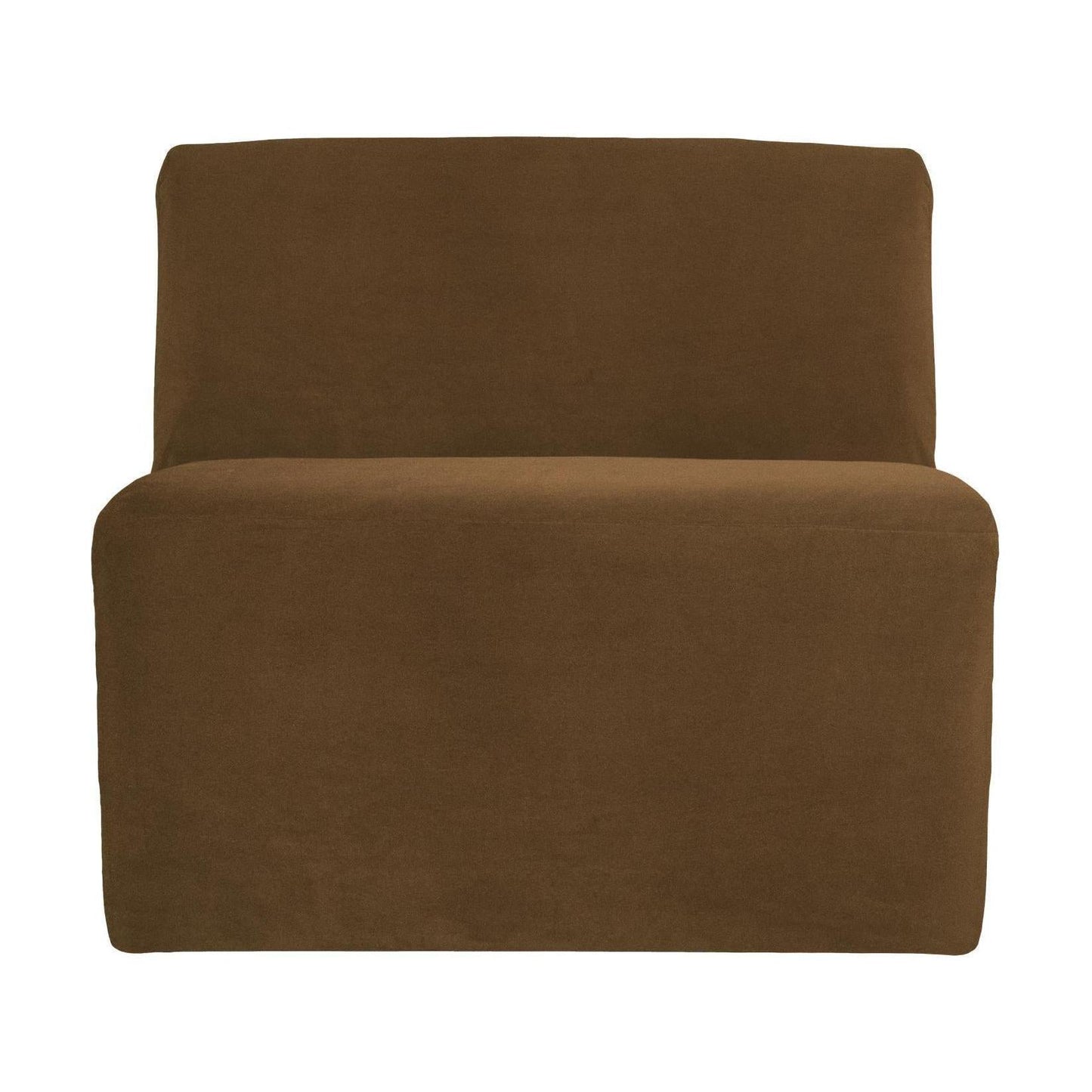 WOOOD Mojo Base 1-zits bank velvet Honinggeel