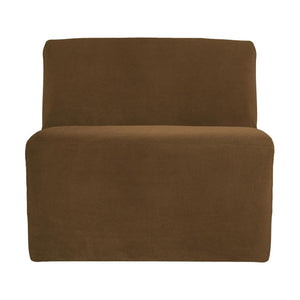 WOOOD Mojo Base 1-zits bank velvet Honinggeel