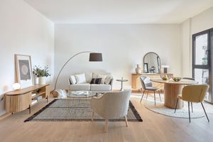 Kave Home Licia eettafel Ø120 cm Naturel