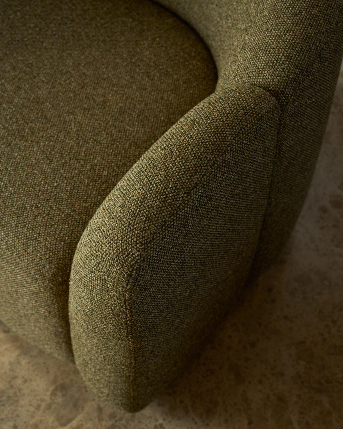 Kave Home Corvena fauteuil 98 cm chenille Green