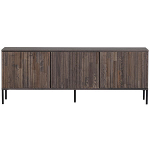 WOOOD Gravure tv-meubel Espresso