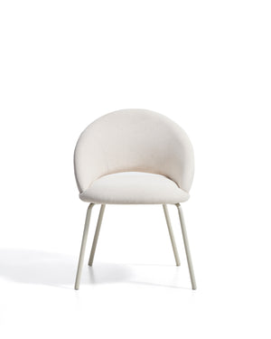 Kave Home Bonali eetkamerstoel chenille Beige