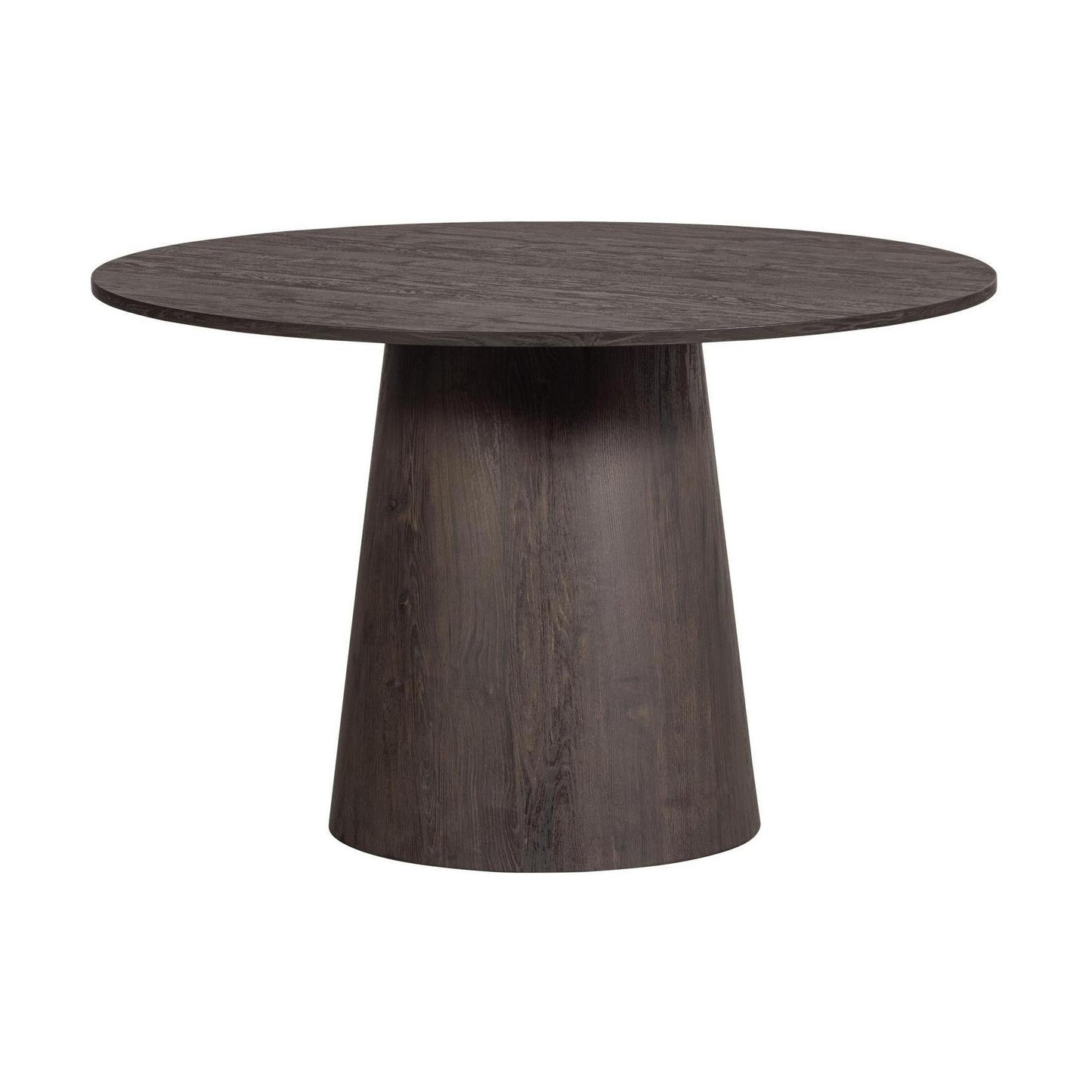 WOOOD Maan eettafel rond Ø120 cm Donkerbruin