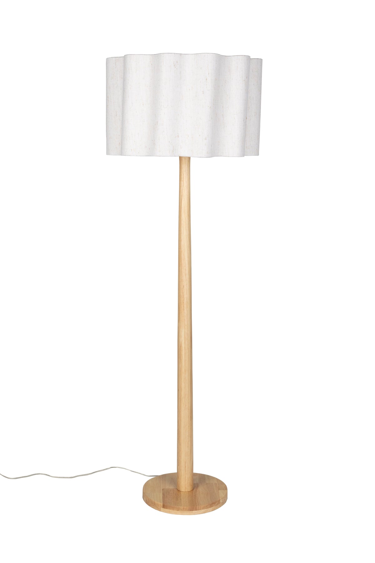 Dutchbone Scallop vloerlamp Naturel