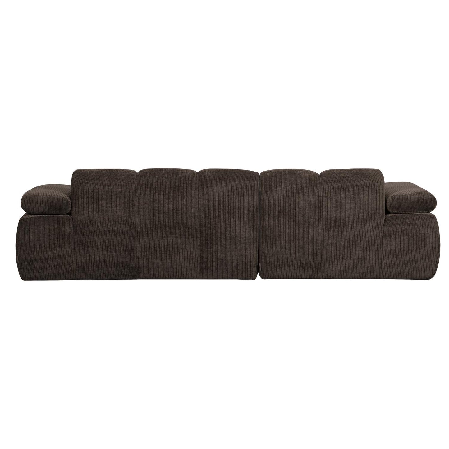 WOOOD Mojo chaise longue bank links ribstof Bruin