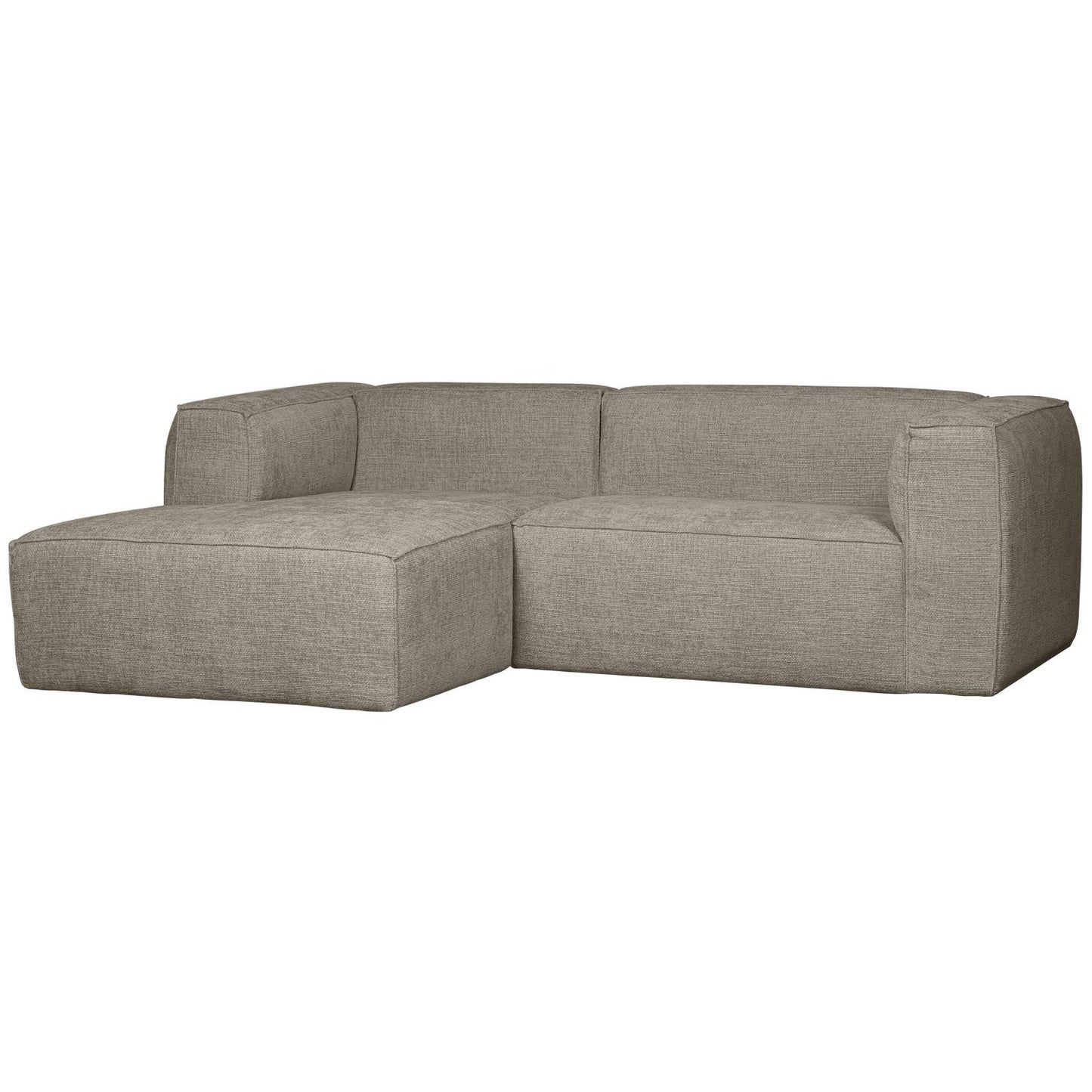 WOOOD Bean chaise longue bank links Grove Melange Travertin
