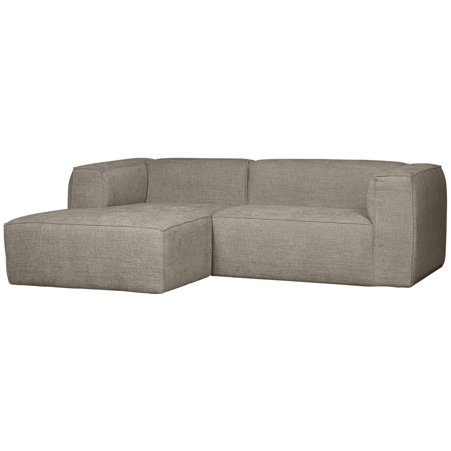 WOOOD Bean chaise longue bank links Grove Melange Travertin