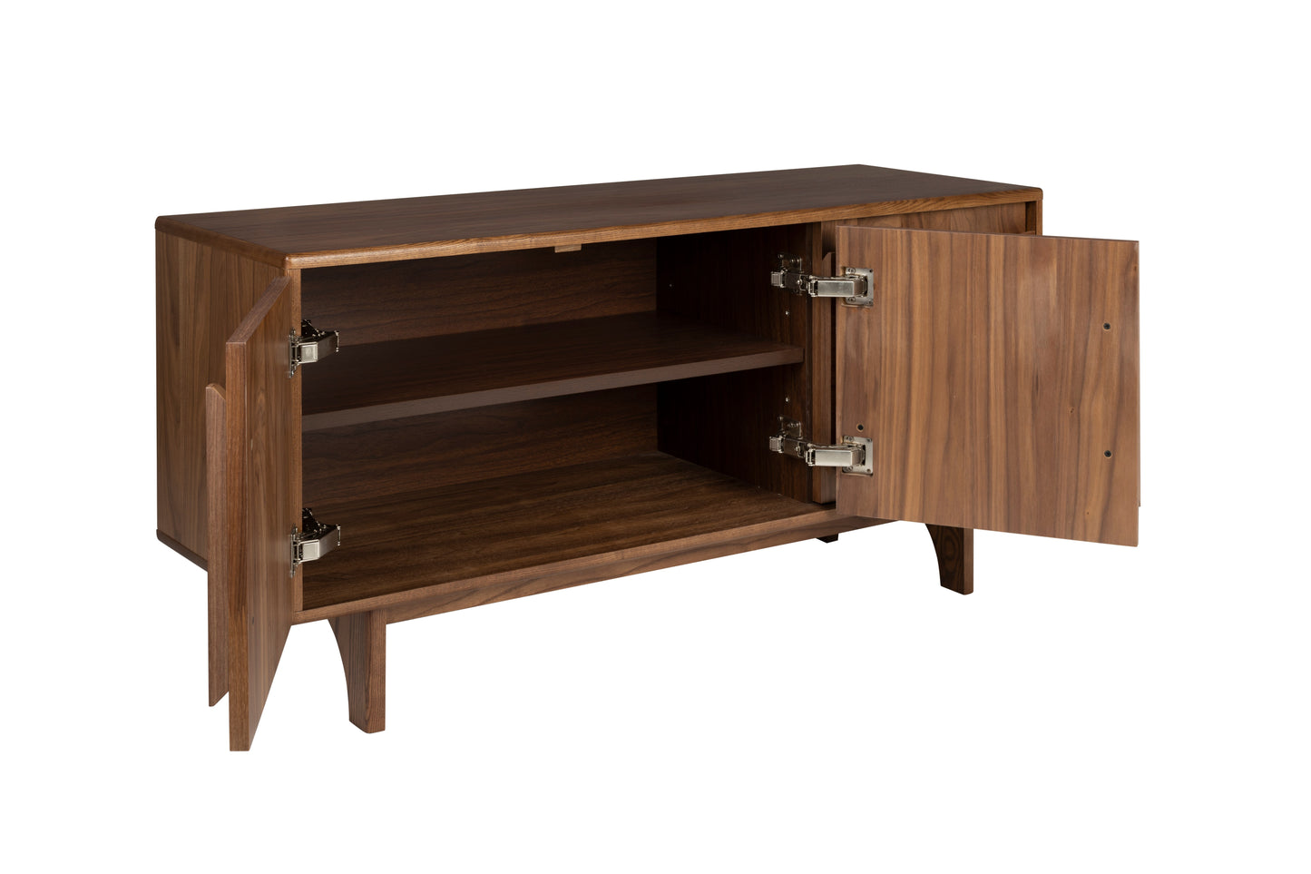 Zuiver Groove dressoir 3 Walnoot