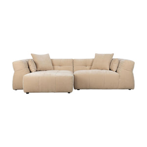 Dutchbone Hodge bank Chaise Longue links Beige