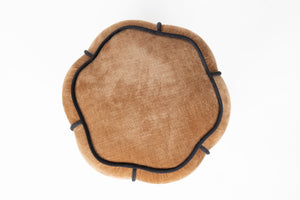 Dutchbone Donna poef Lichtbruin
