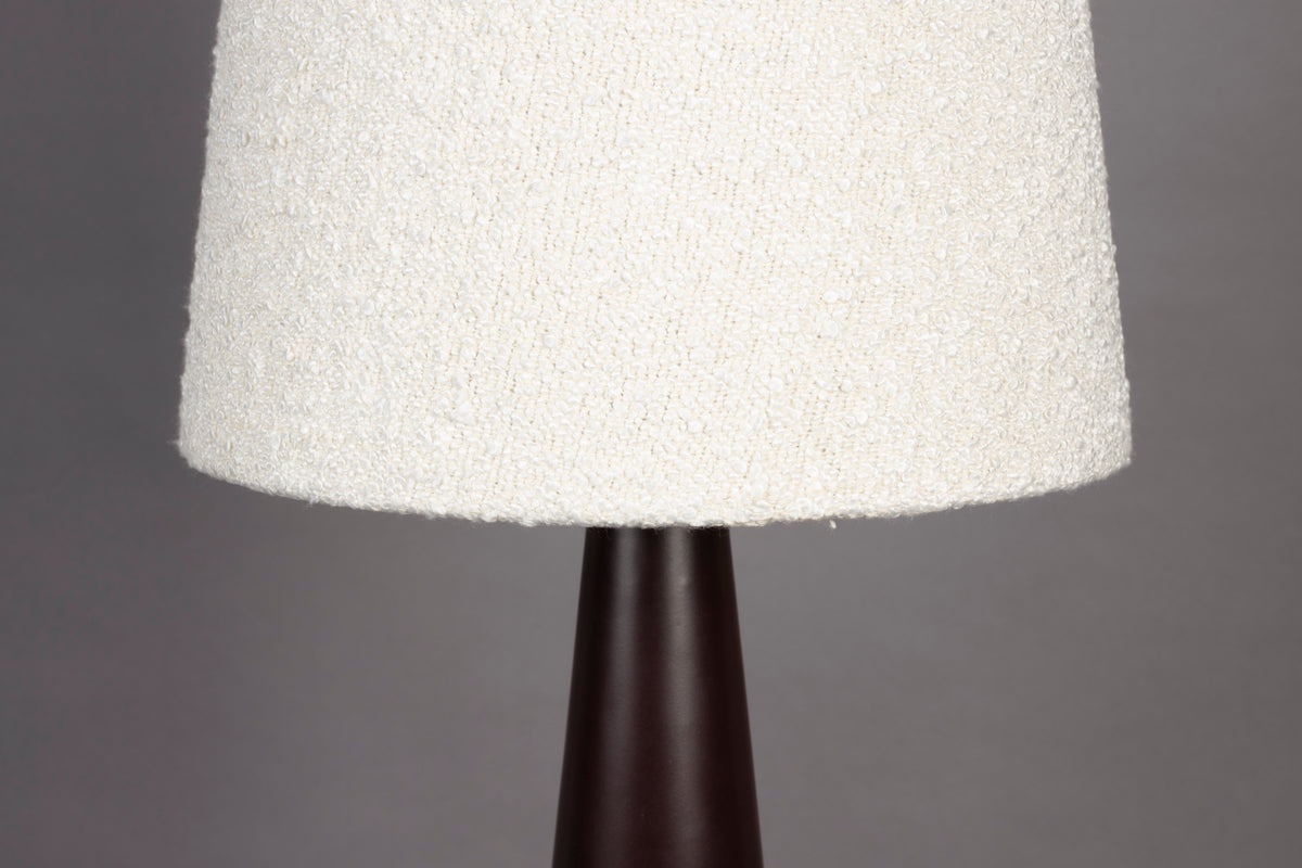 Dutchbone Miki vloerlamp Wit en Zwart