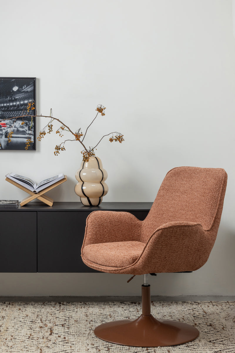 WOOOD Marten verstelbare fauteuil Oranje