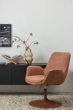 WOOOD Marten verstelbare fauteuil Oranje