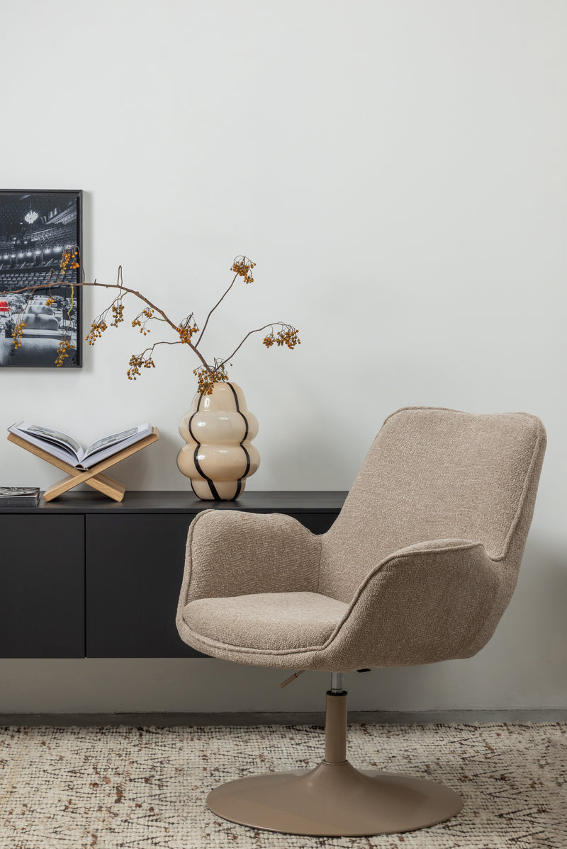 WOOOD Marten verstelbare fauteuil Zand