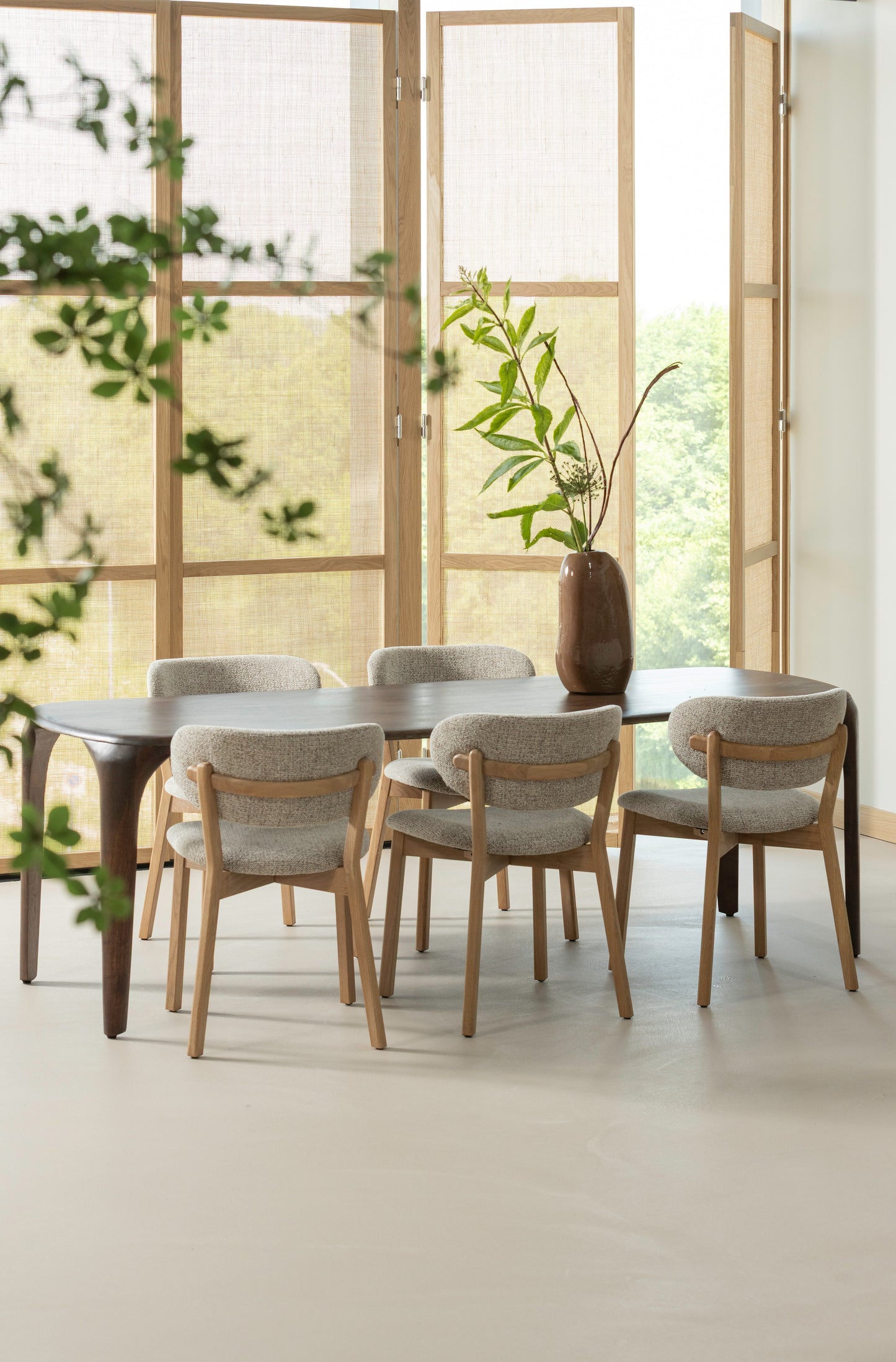 Woood Udar eetkamerstoel hout Naturel