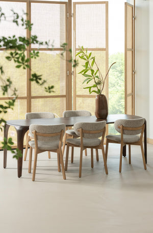 Woood Udar eetkamerstoel hout Naturel