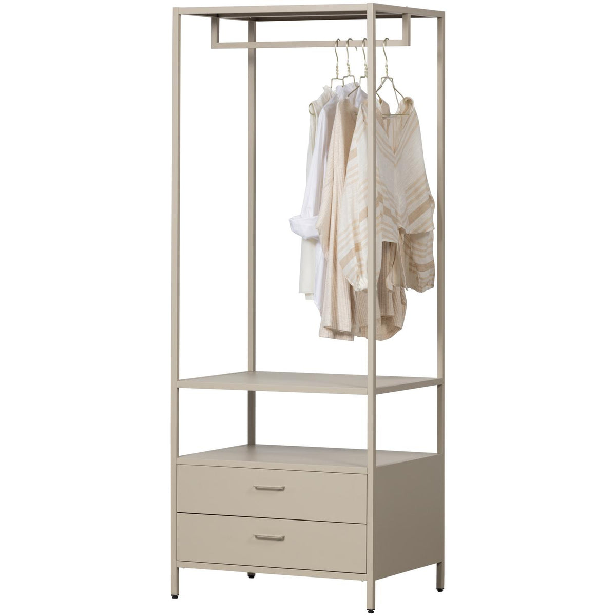 WOOOD Ferris open kledingkast 70 cm Zand