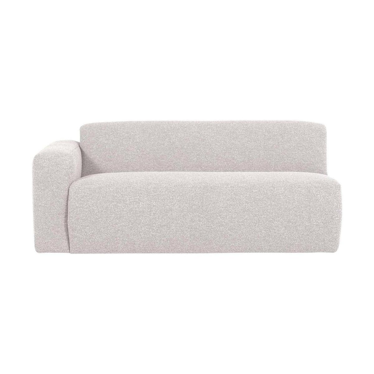 WOOOD Mojo Base 2-zits bank arm links bouclé Ecru