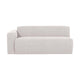 WOOOD Mojo Base 2-zits bank arm links bouclé Ecru