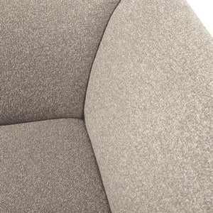 WOOOD Mojo Base bank hoekelement recht bouclé Beige Melange