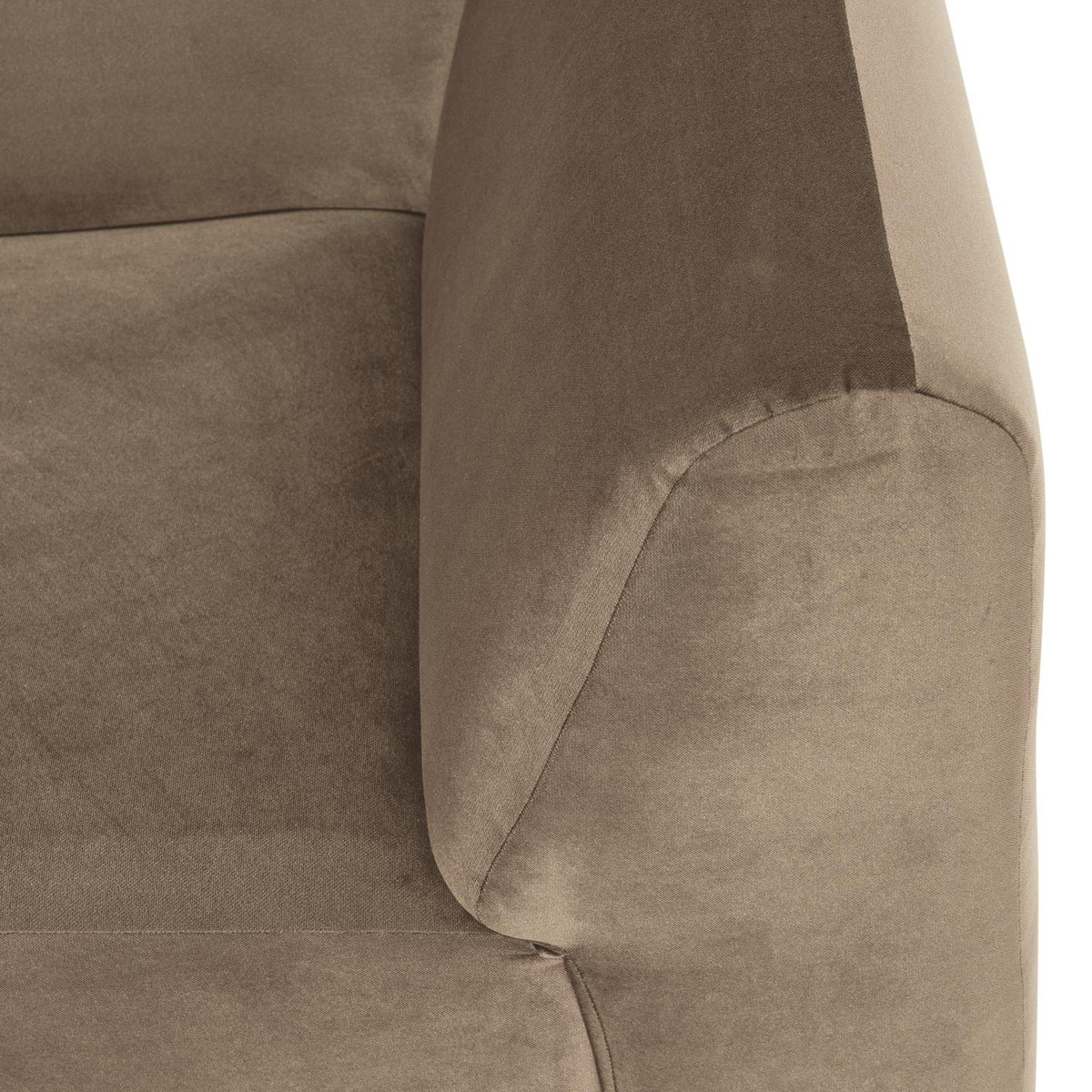 WOOOD Mojo Base bank hoekelement recht velvet Khaki