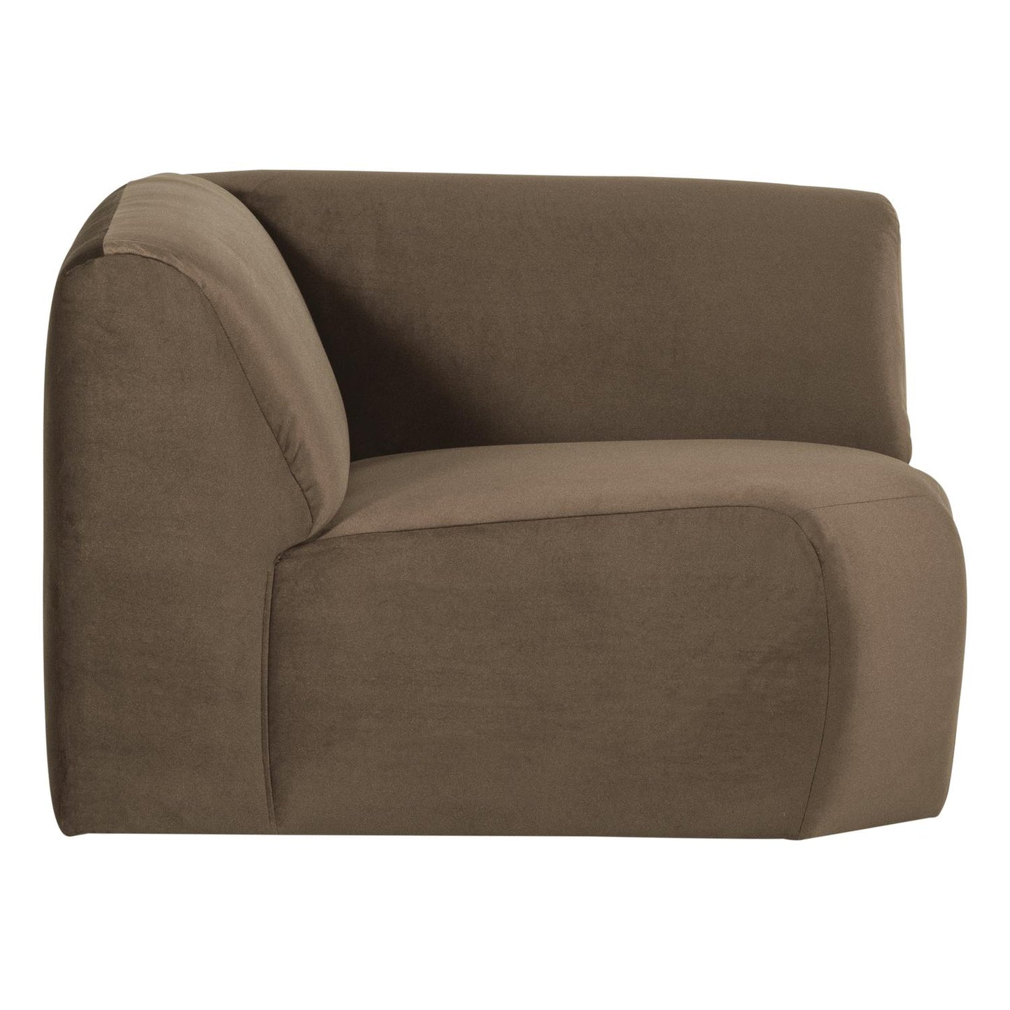 WOOOD Mojo Base bank hoekelement recht velvet Taupe