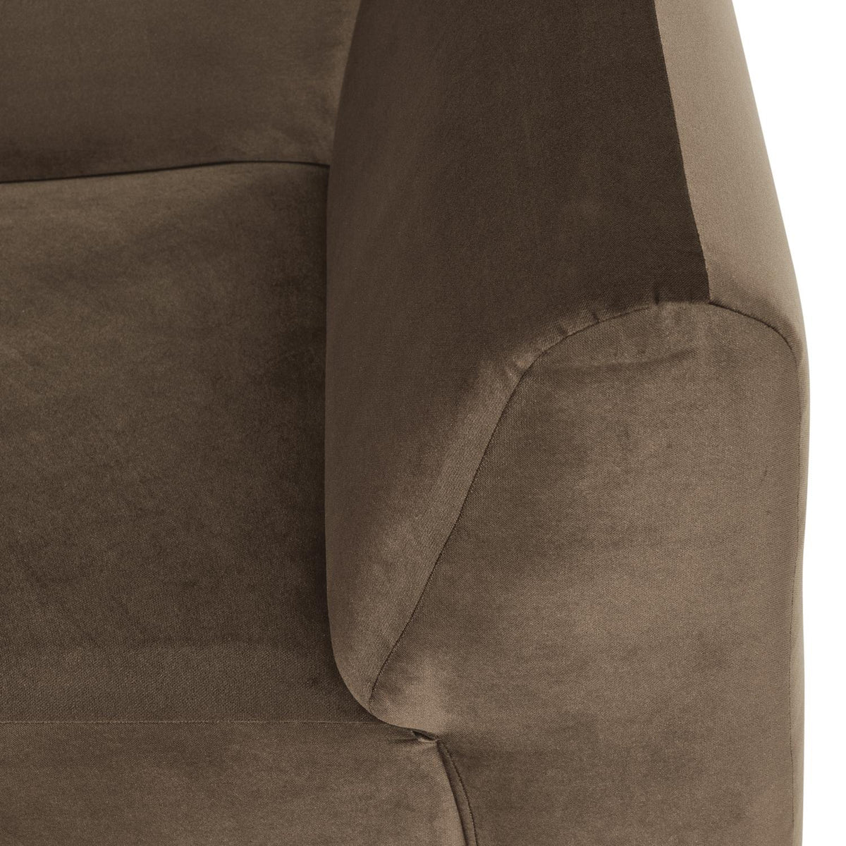 WOOOD Mojo Base bank hoekelement recht velvet Taupe