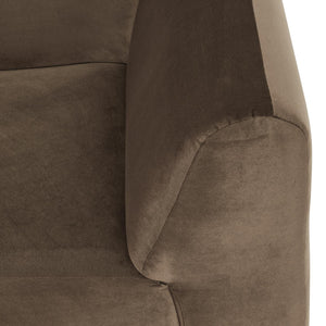 WOOOD Mojo Base bank hoekelement recht velvet Taupe