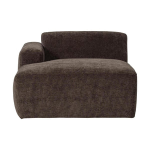 WOOOD Mojo Base chaise longue bank arm links rib Rruin