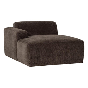 WOOOD Mojo Base chaise longue bank arm links rib Rruin