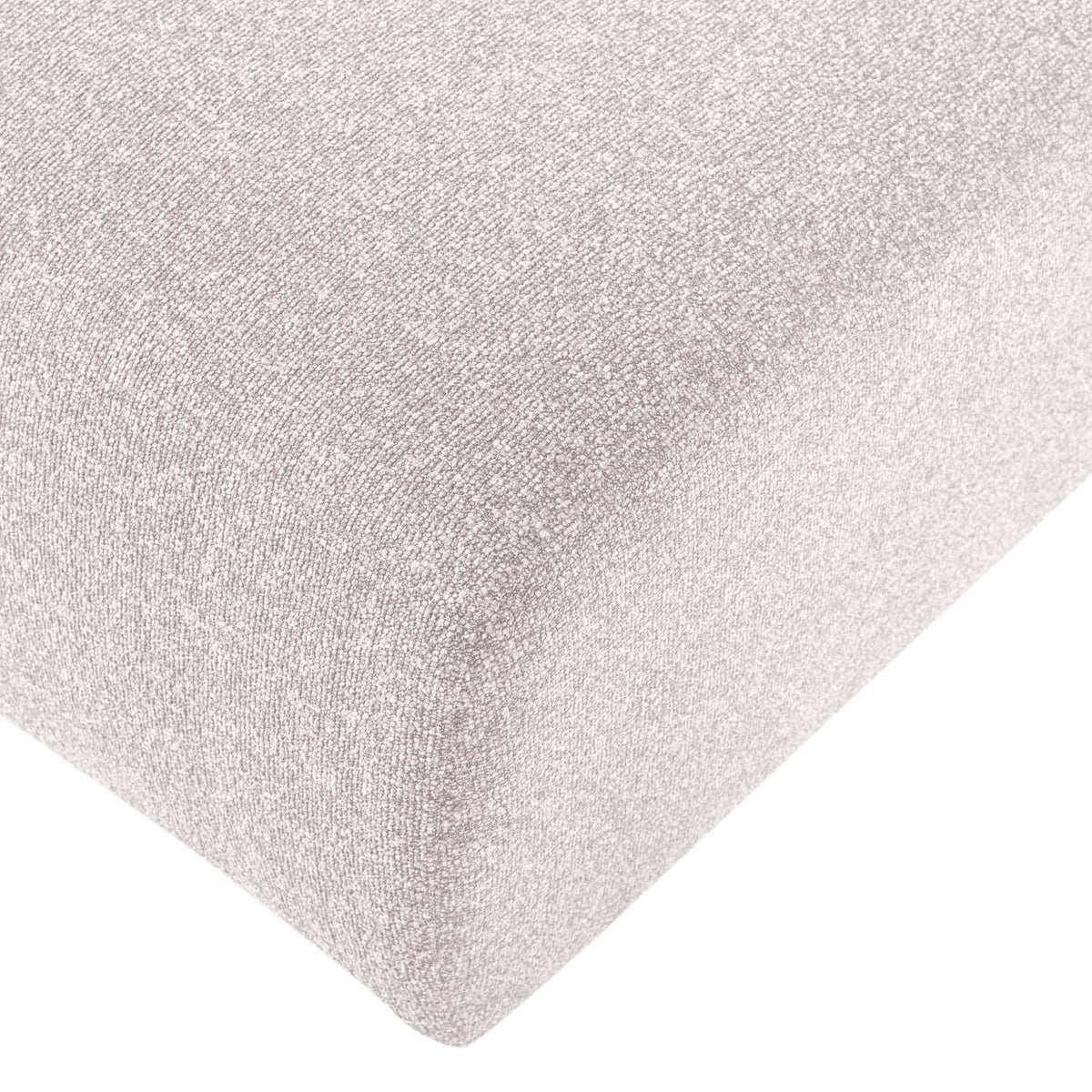 WOOOD Mojo Base chaise longue bank arm links bouclé Ecru