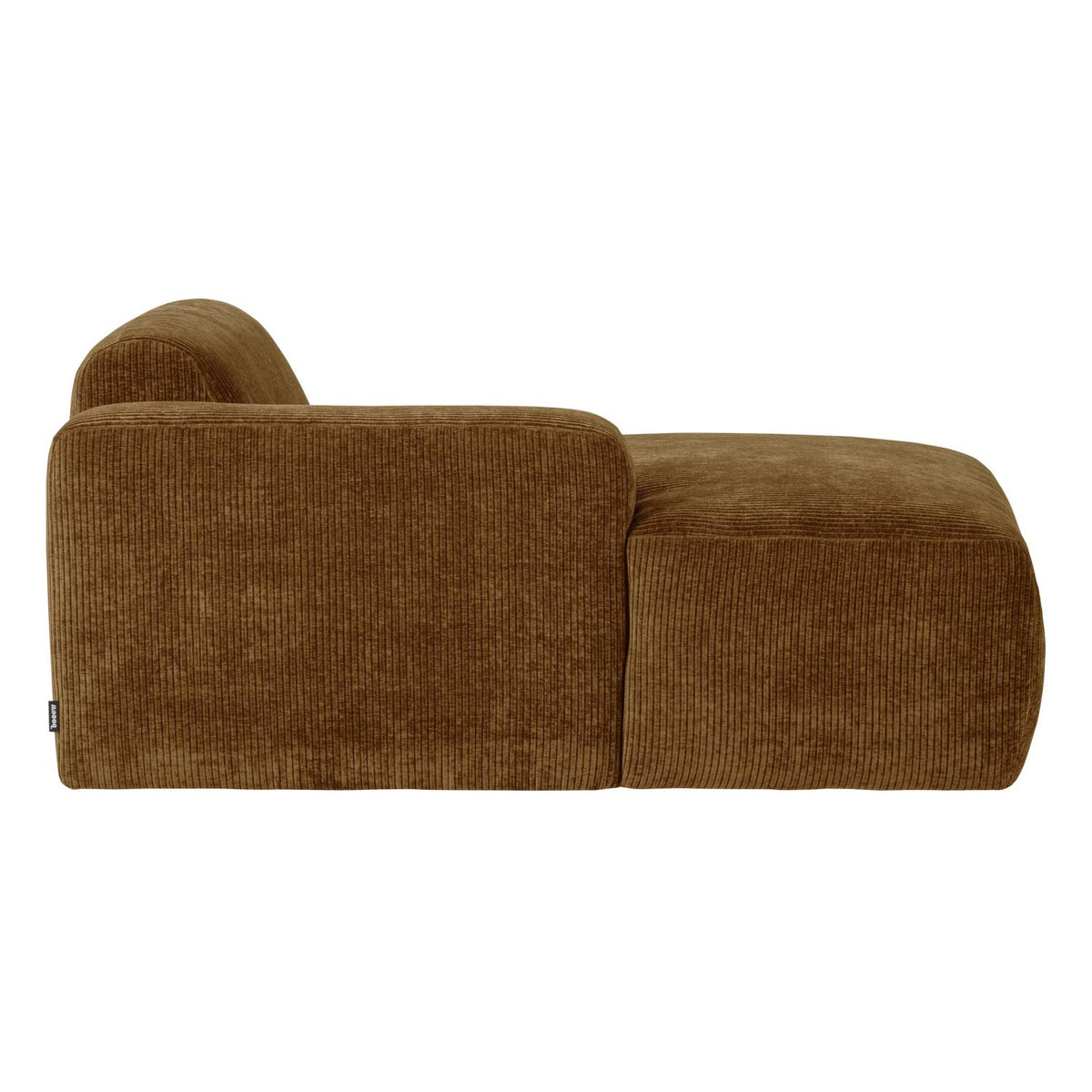 WOOOD Mojo Base chaise longue bank arm links rib Honinggeel