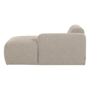WOOOD Mojo Base chaise longue bank arm rechts bouclé Beige