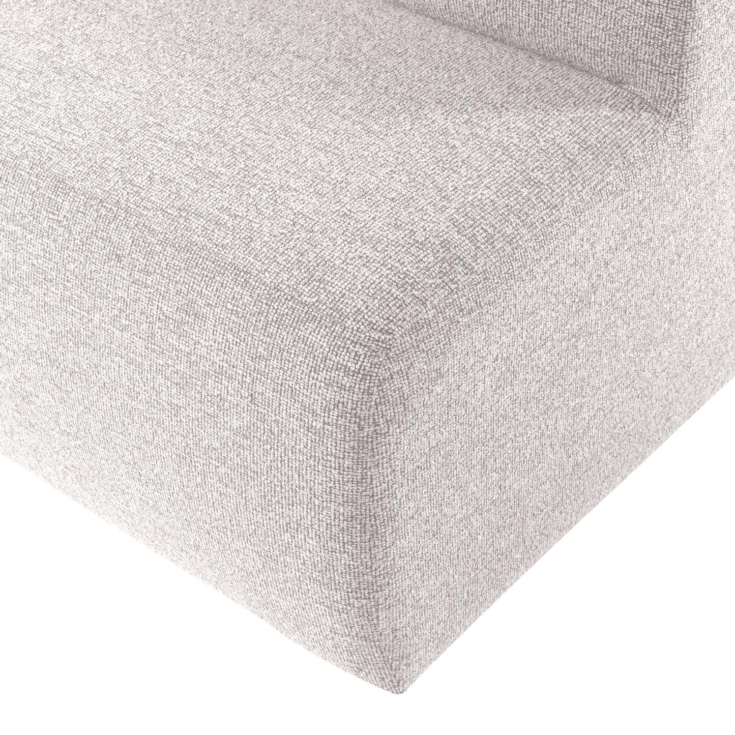 WOOOD Mojo Base eetkamerbank 164 cm bouclé Ecru