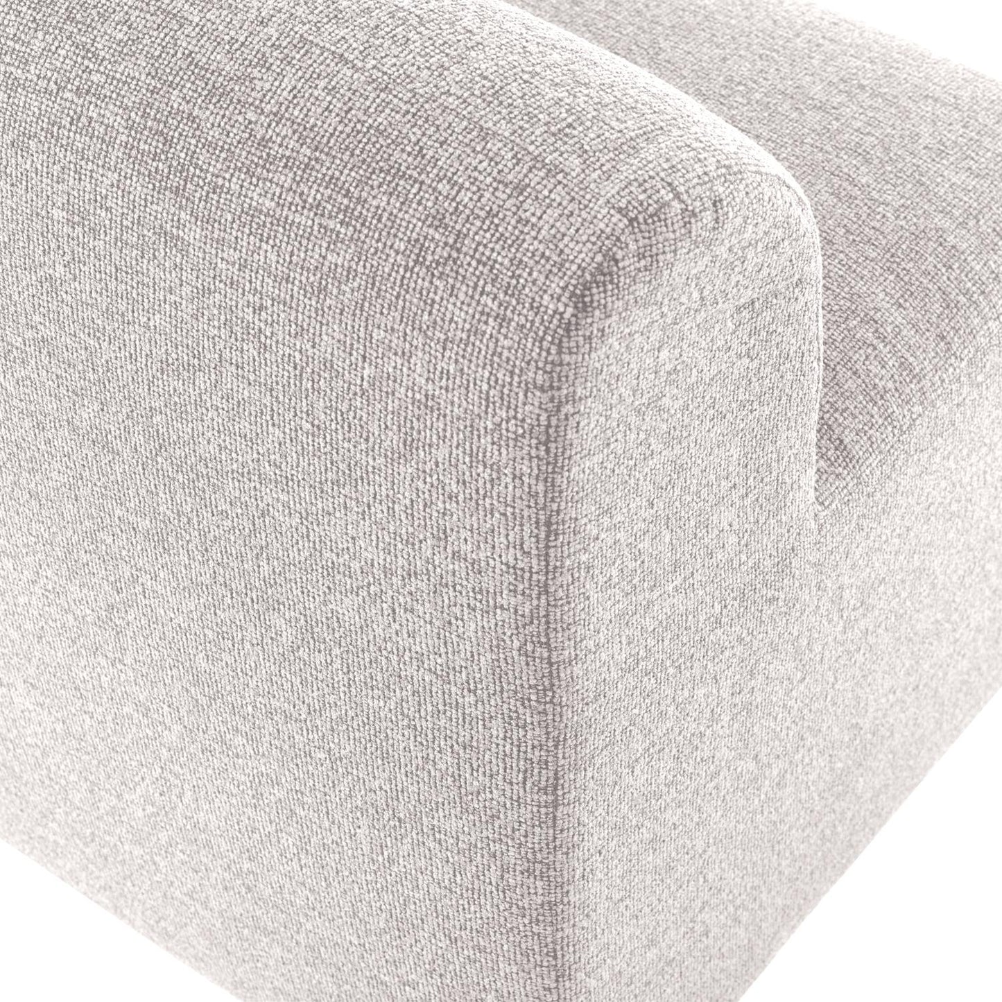 WOOOD Mojo Base eetkamerbank 164 cm bouclé Ecru