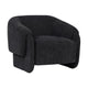 WOOOD Moru fauteuil chenille Denimblauw