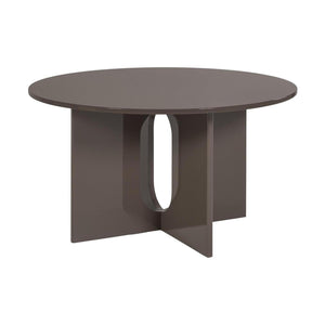 WOOOD Marvo eettafel Ø130 cm Mokkabruin
