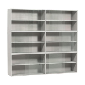 WOOOD Klink vitrinekast combinatie grenen Mist