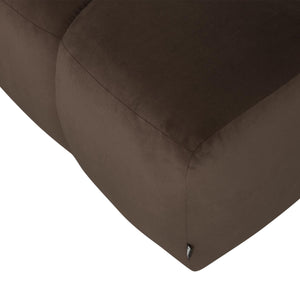 WOOOD Mojo eetbank 164 cm velvet Bruin