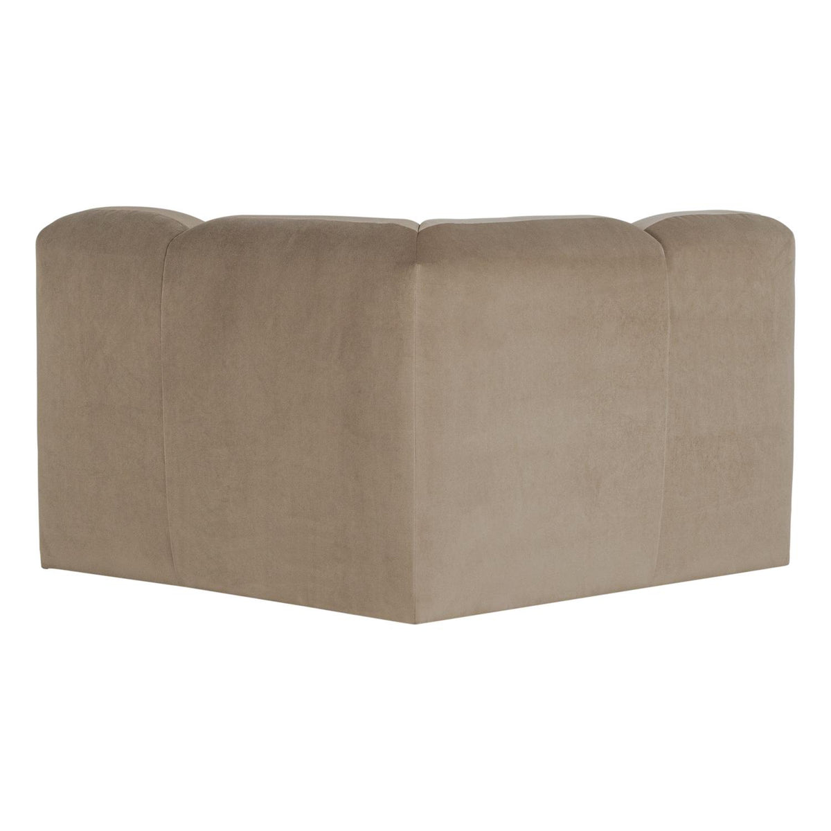 WOOOD Mojo bank hoekelement recht velvet Khaki