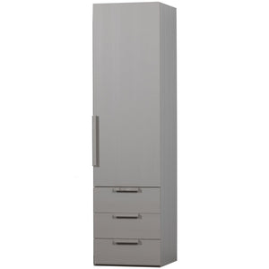 WOOOD Rens 1-deurs legkast Pebble Grey