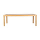Zuiver Oever eettafel 220x90 cm Naturel