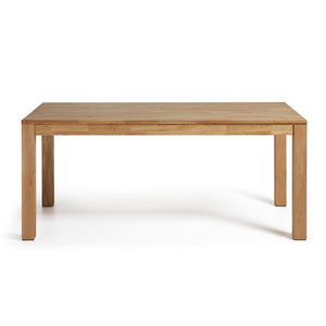 Kave Home Isbel eettafel uitschuifbaar rechthoek 120x75 cm Natural