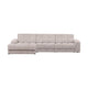 WOOOD Second Date chaise longue bank links rib Naturel