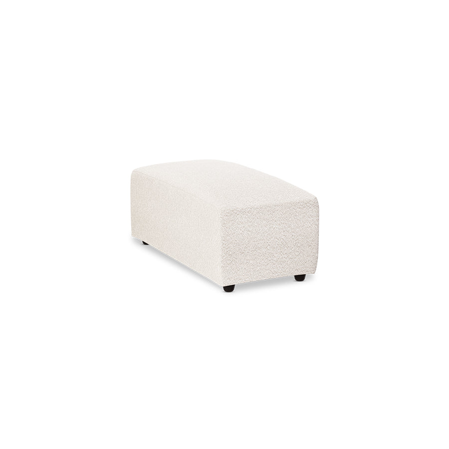 HKliving Jax hocker small Boucle Cream