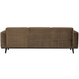WOOOD Statement 3-zitsbank Velvet Taupe