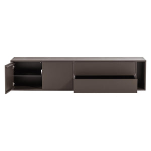vtwonen Settle Down tv-meubel 200 cm Middenbruin