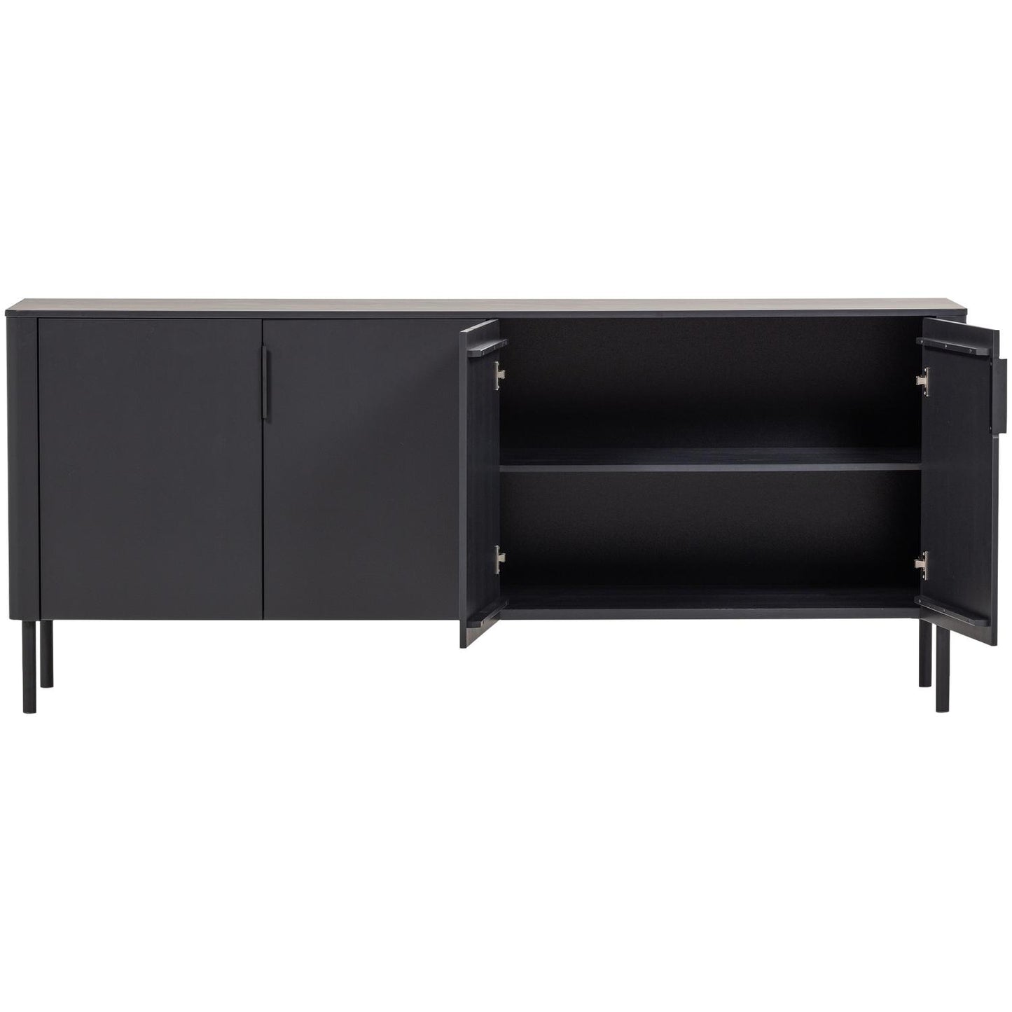 WOOOD Gunnar dressoir Matzwart
